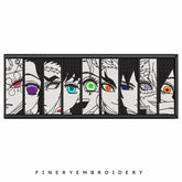 Hashira Naruto: The Eyes of the Ninja  - Anime - Embroidery Design - FineryEmbroidery
